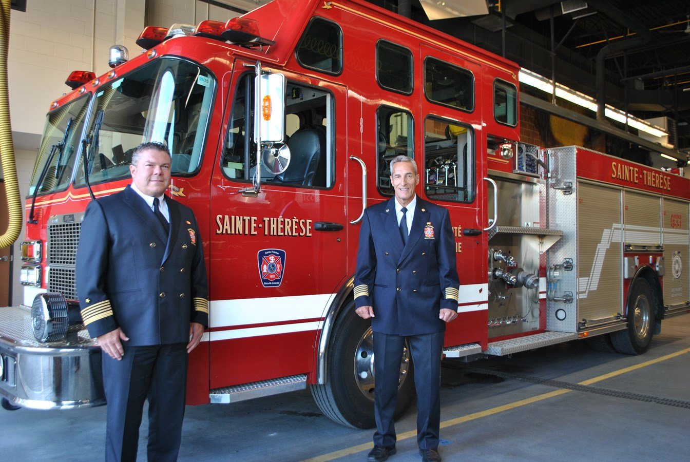 Appointment to the Fire Department of the City of SainteThérèse The